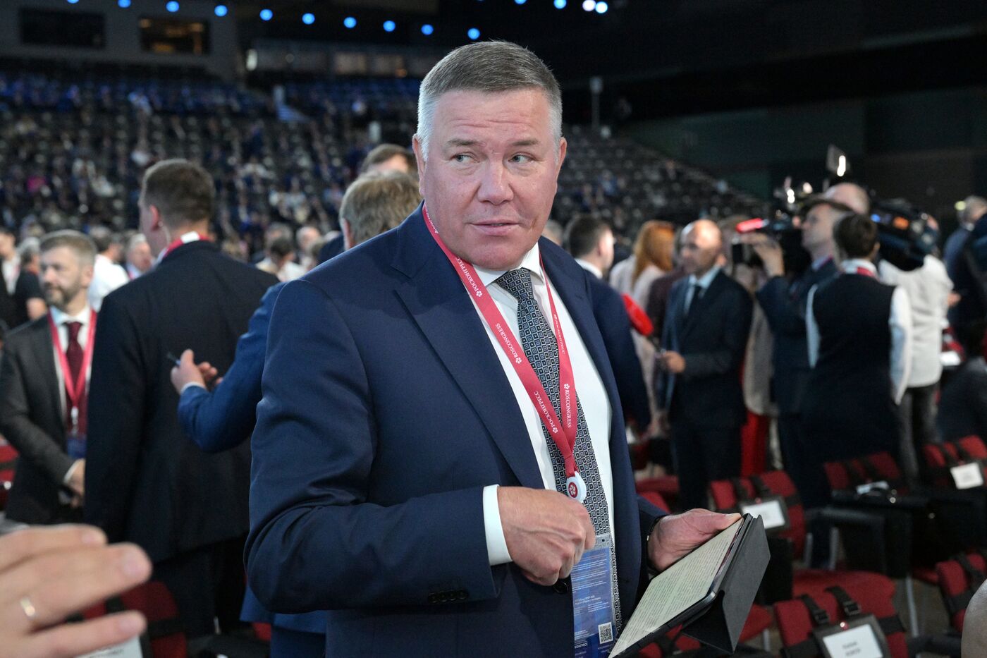ПМЭФ-2023. Гости перед пленарным заседанием