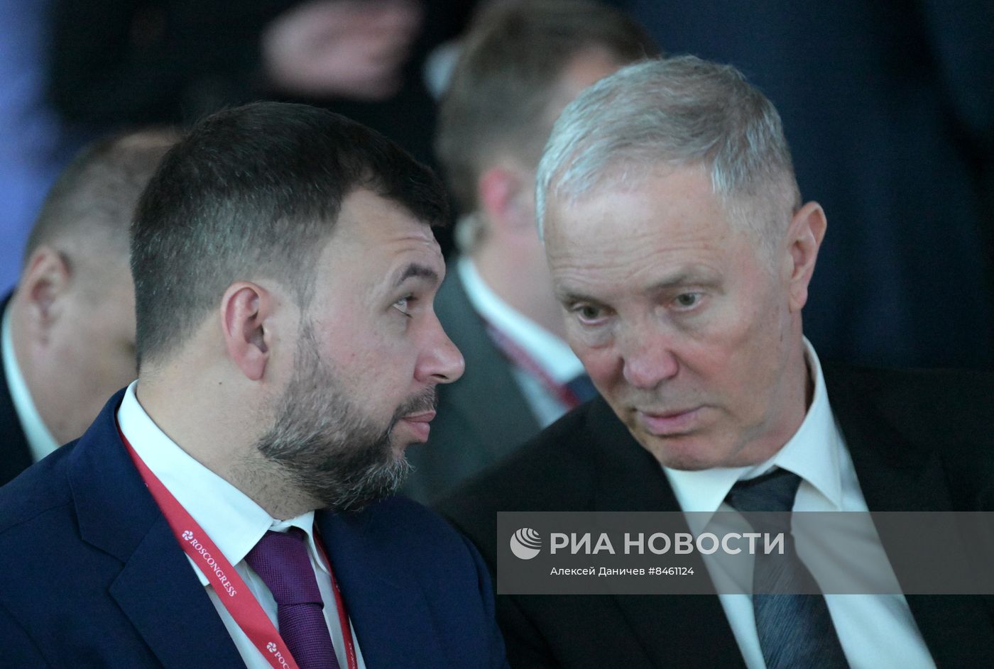 ПМЭФ-2023. Гости перед пленарным заседанием