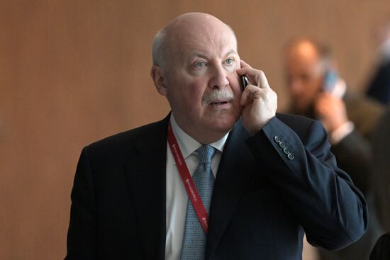 ПМЭФ-2023. Гости перед пленарным заседанием