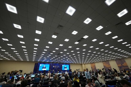 ПМЭФ-2023. Трансляция пленарного заседания