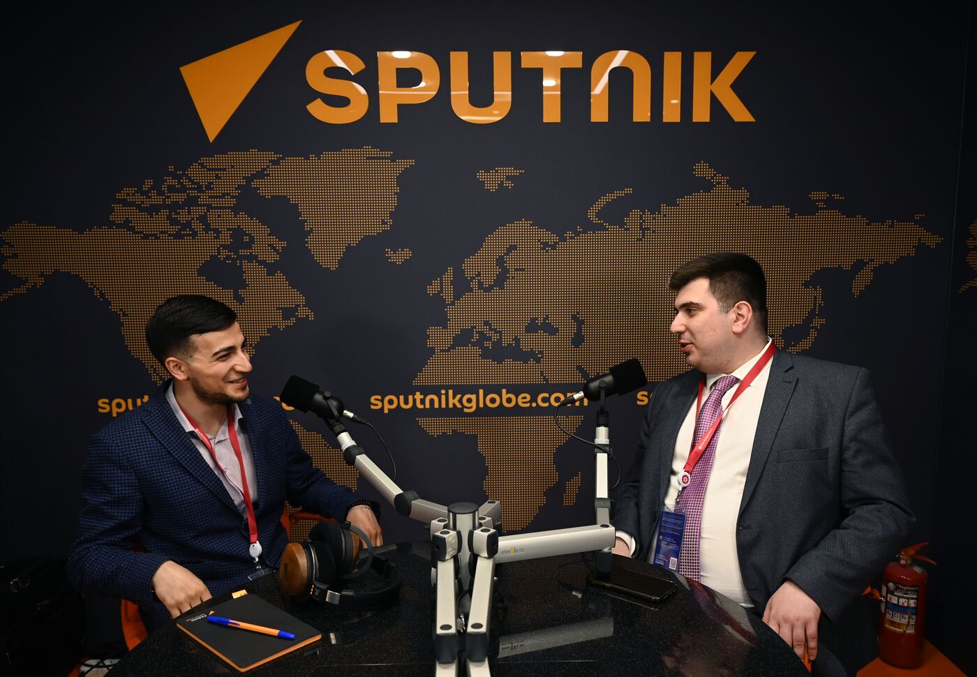 ПМЭФ-2023. Студия радио Sputnik