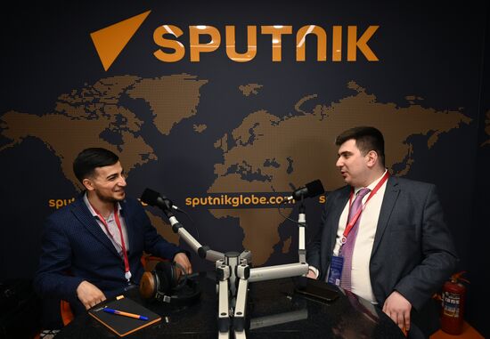 ПМЭФ-2023. Студия радио Sputnik