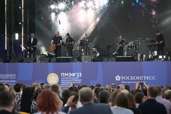 ПМЭФ-2023. Концерт "Рок над Невой"