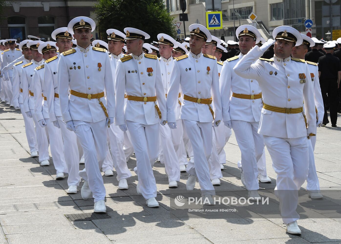 Выпускной в Тихоокеанском военно-морском училище имени С.О. Макарова