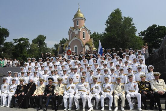 Выпускной в Тихоокеанском военно-морском училище имени С.О. Макарова