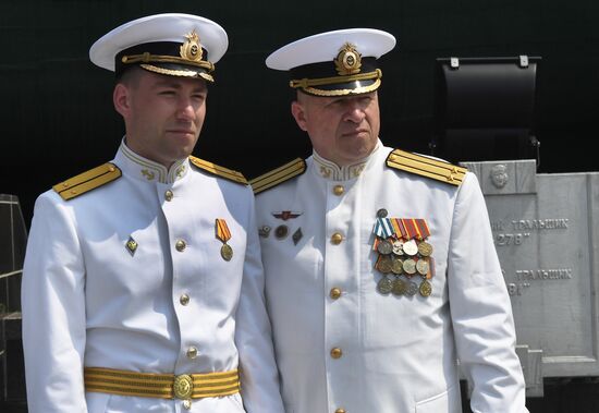 Выпускной в Тихоокеанском военно-морском училище имени С.О. Макарова