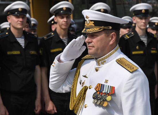 Выпускной в Тихоокеанском военно-морском училище имени С.О. Макарова