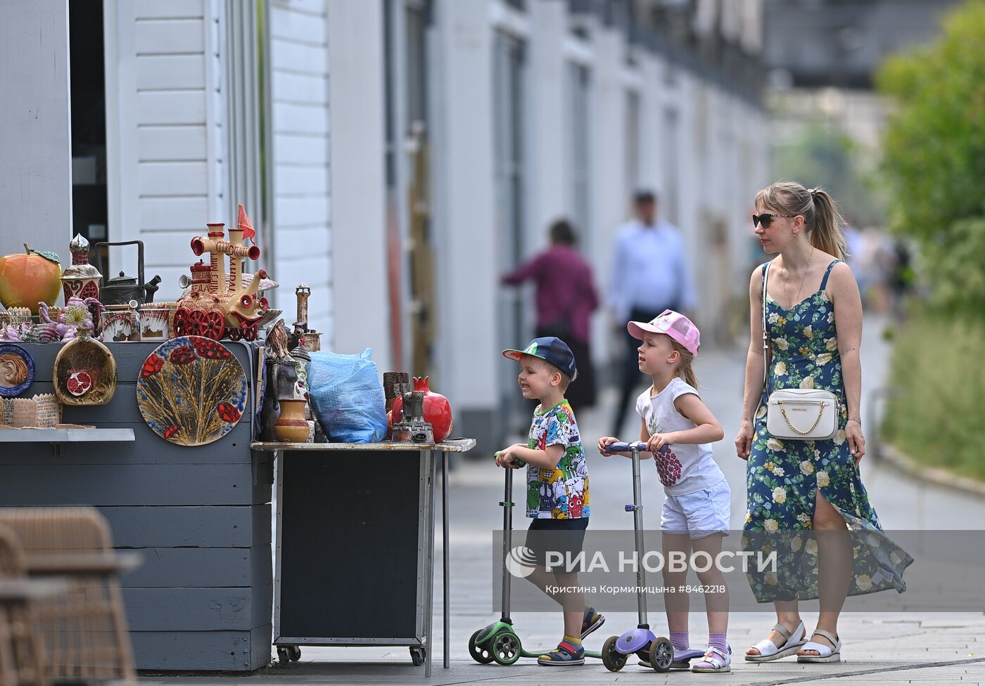 Отдых москвичей в жаркие выходные