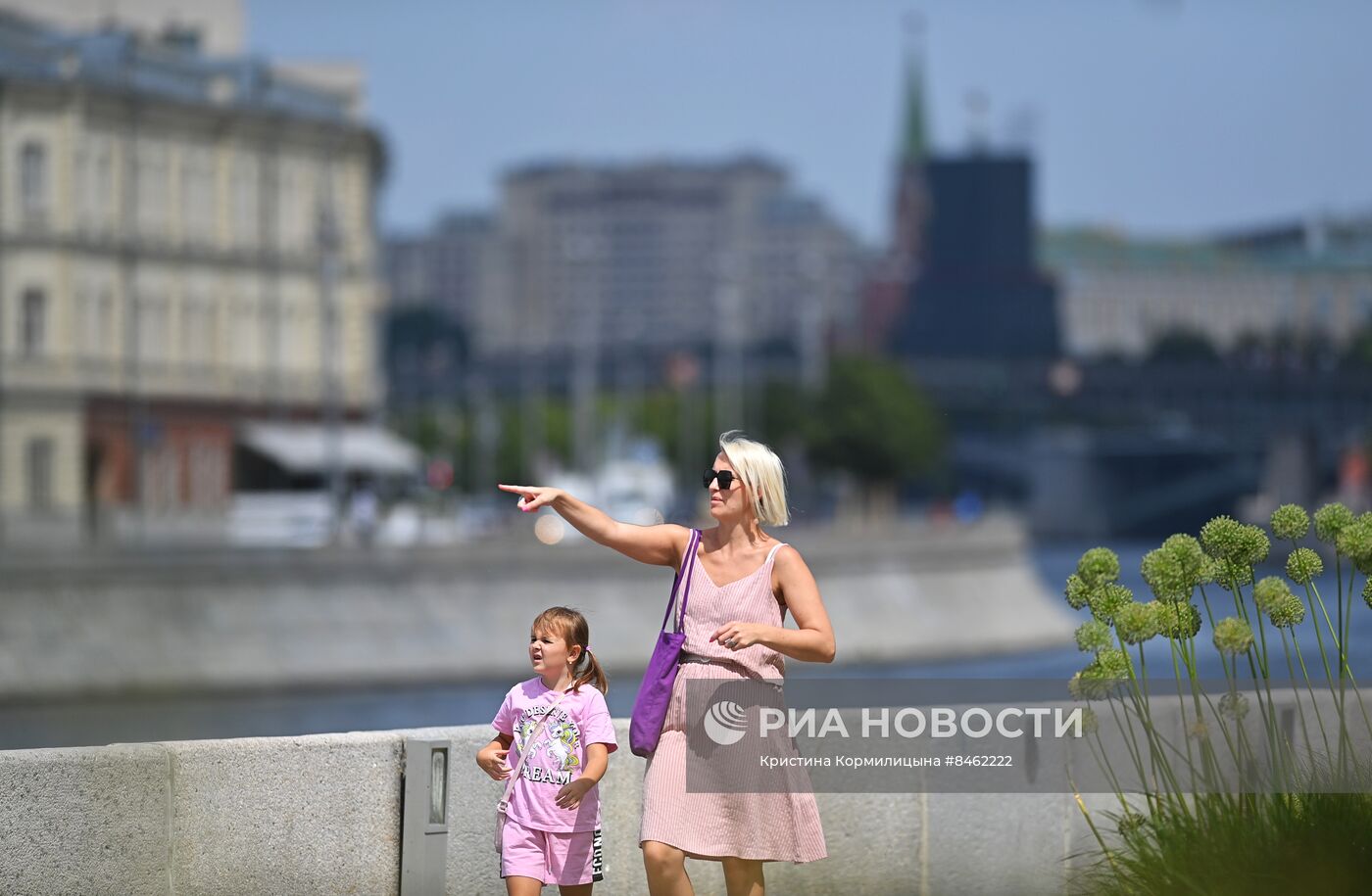 Отдых москвичей в жаркие выходные