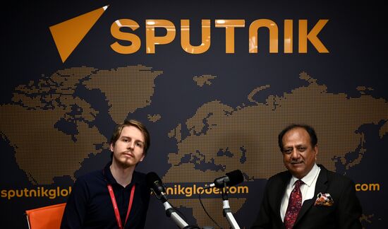 ПМЭФ-2023. Студия радио Sputnik