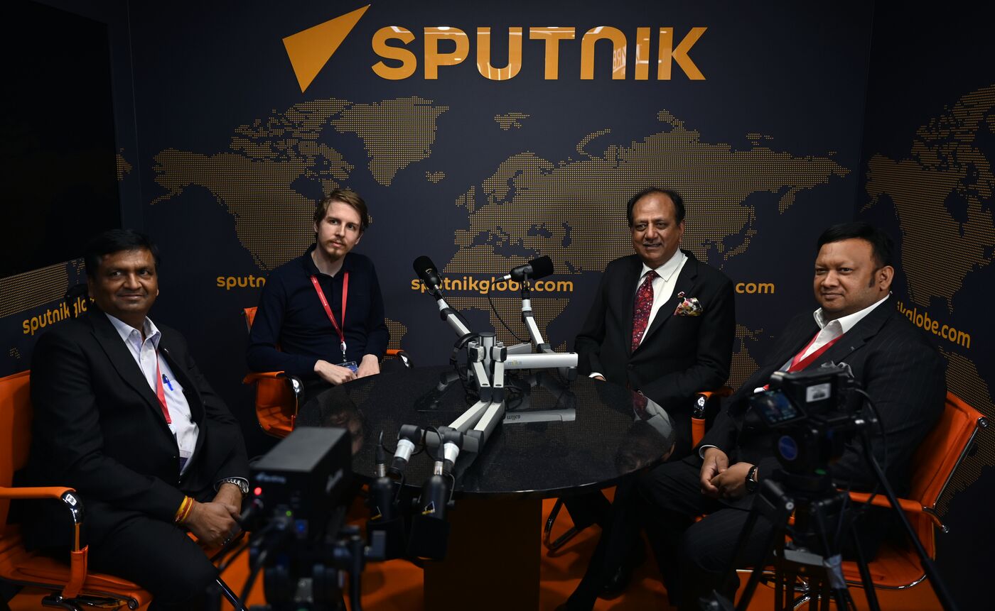 ПМЭФ-2023. Студия радио Sputnik