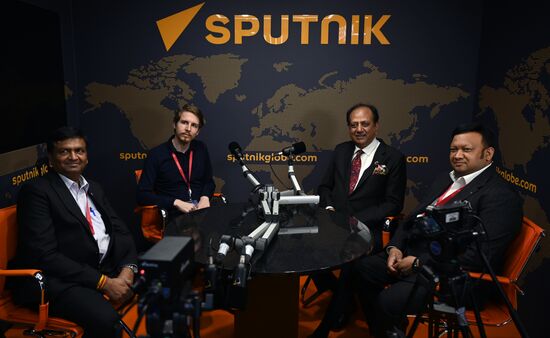ПМЭФ-2023. Студия радио Sputnik
