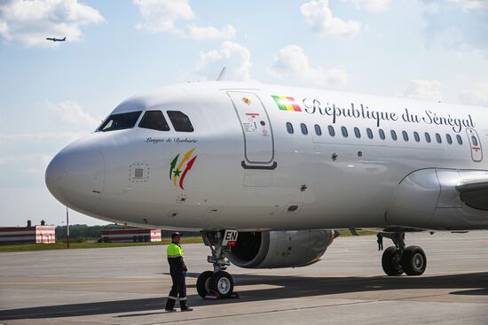 ПМЭФ-2023. Африканские лидеры прибыли в Санкт-Петербург для встречи с президентом РФ В. Путиным