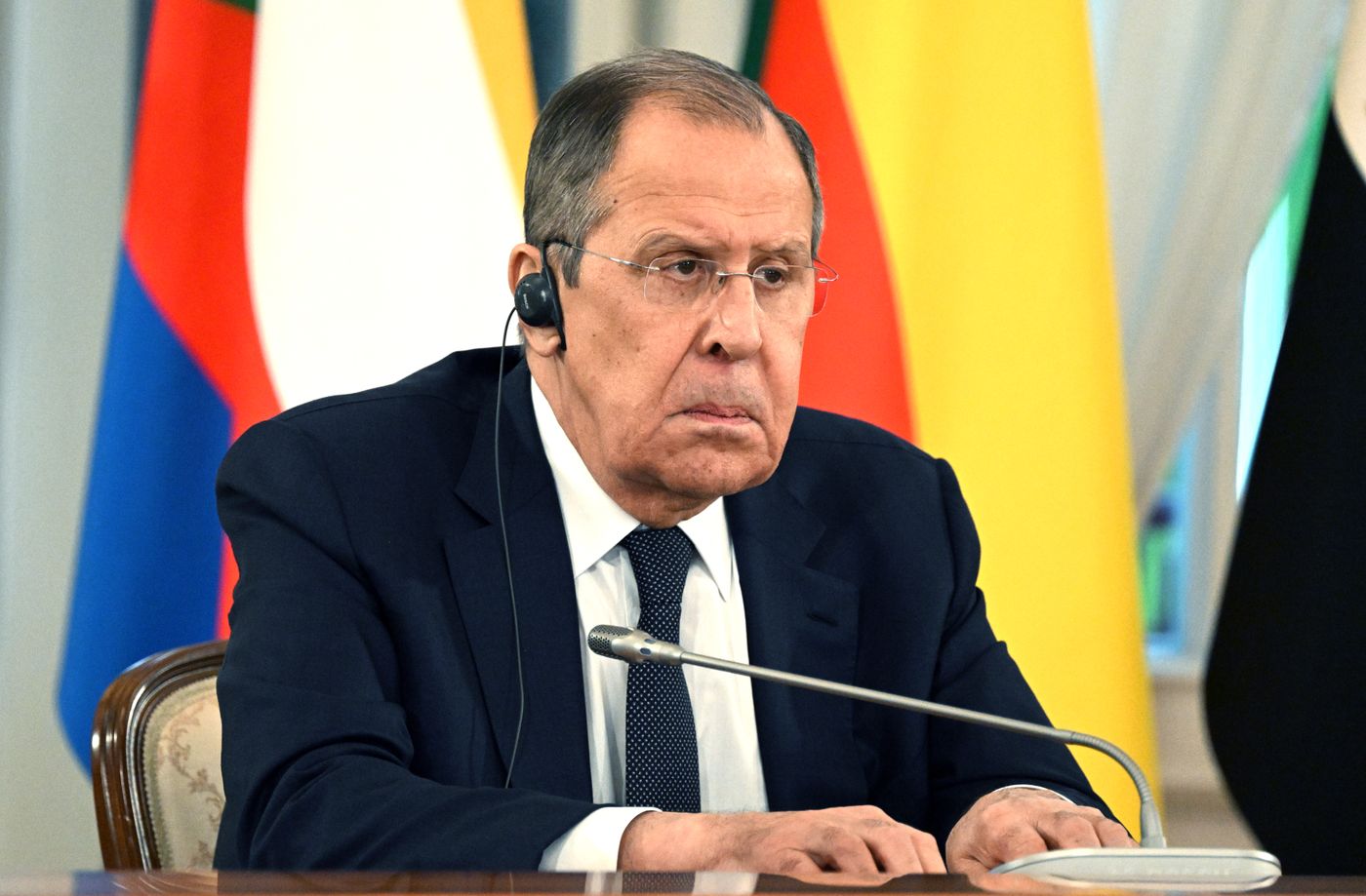 Президент РФ В. Путин принял лидеров ряда африканских государств