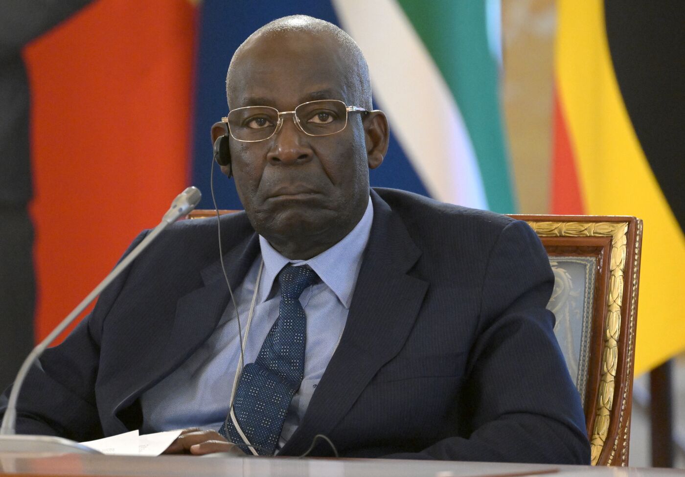 Президент РФ В. Путин принял лидеров ряда африканских государств