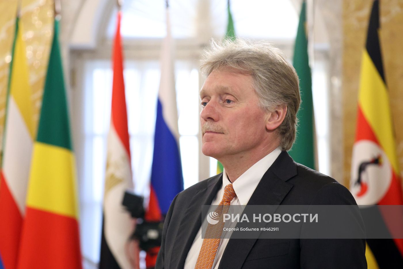 Президент РФ В. Путин принял лидеров ряда африканских государств