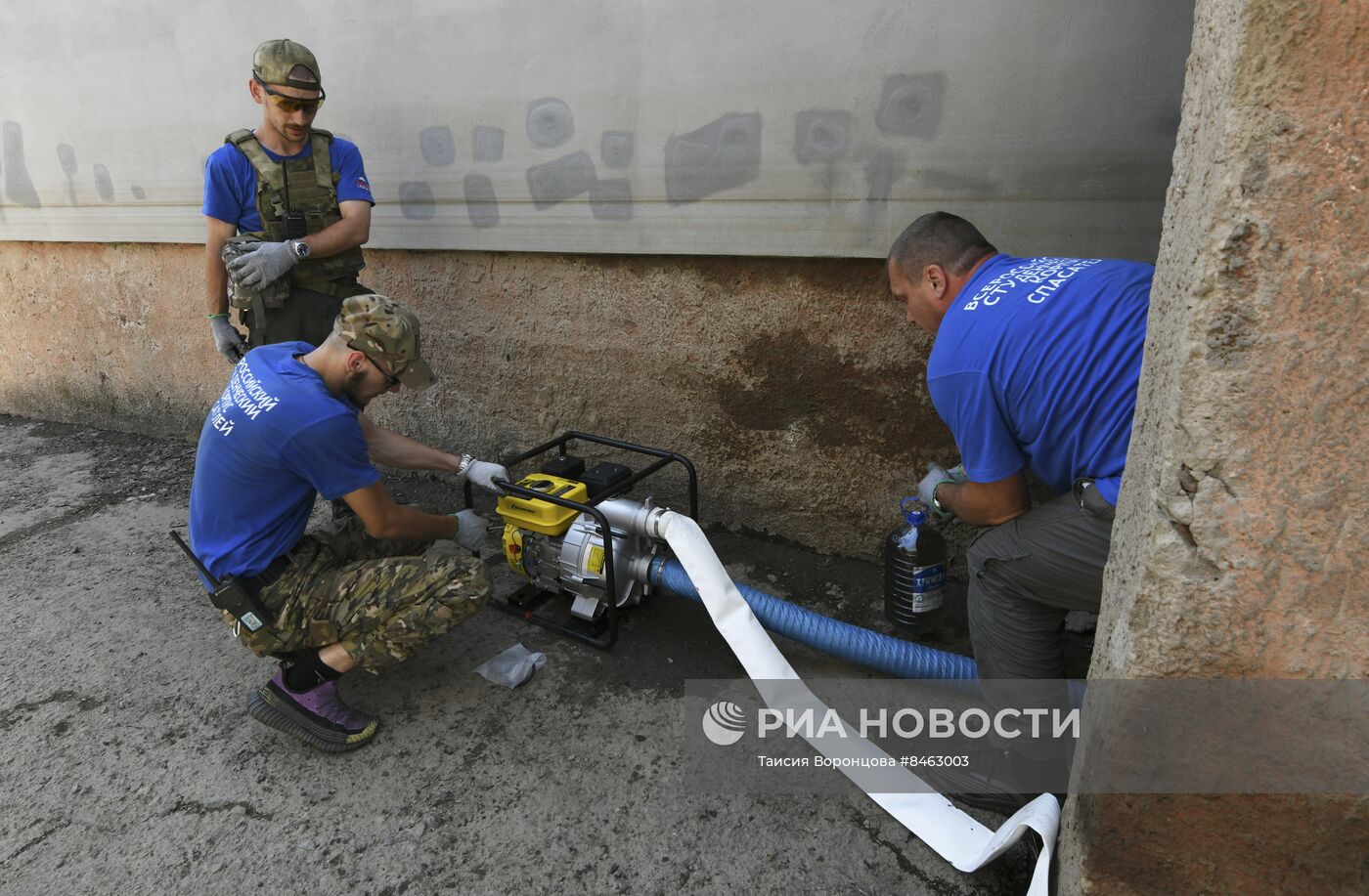 Жизнь в пострадавшей от разрушения Каховской ГЭС Голой Пристани