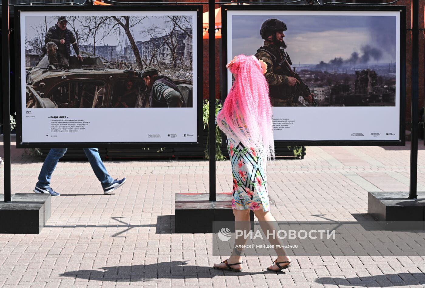 Выставка победителей Всероссийского конкурса военной фотожурналистики