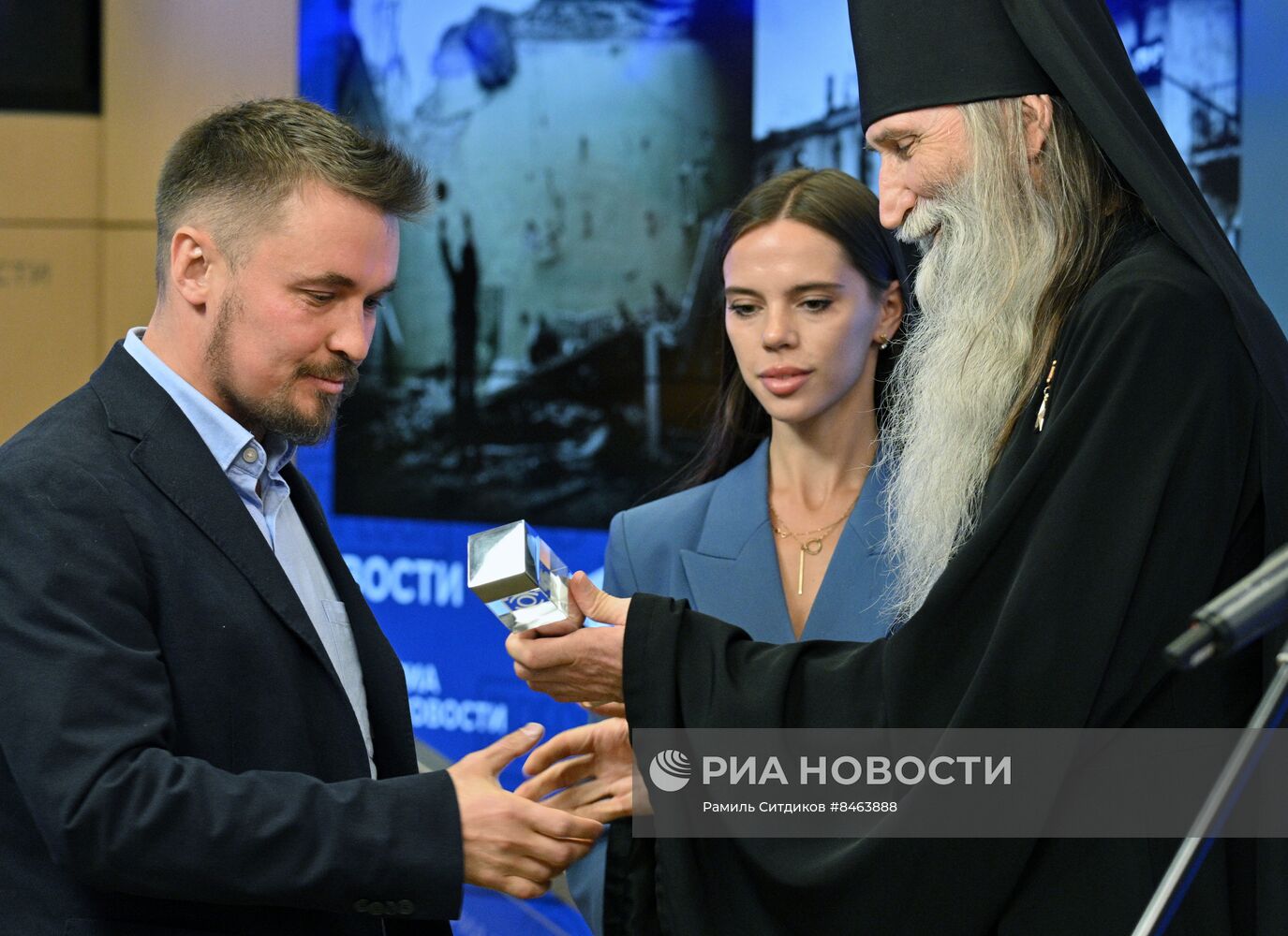 Церемония награждения победителей Всероссийского конкурса военной фотожурналистики