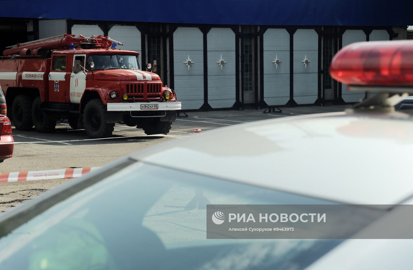 Последствия взрыва на пороховом заводе в Тамбовской области