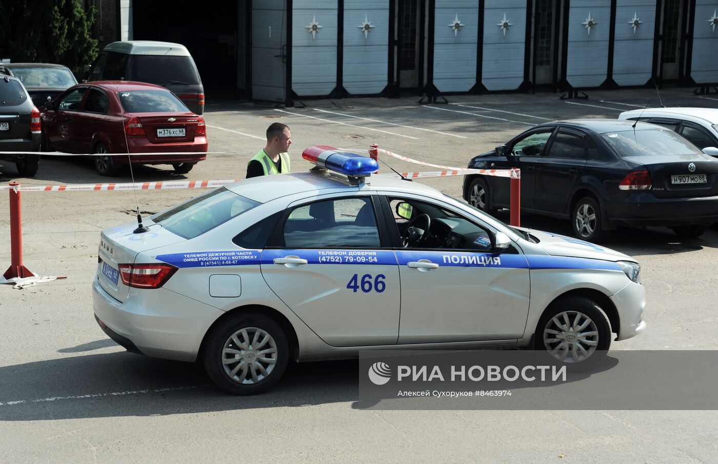 Последствия взрыва на пороховом заводе в Тамбовской области