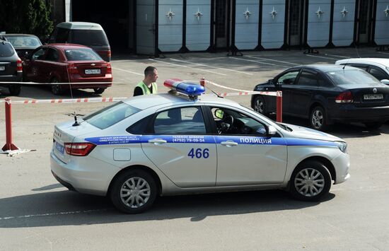 Последствия взрыва на пороховом заводе в Тамбовской области