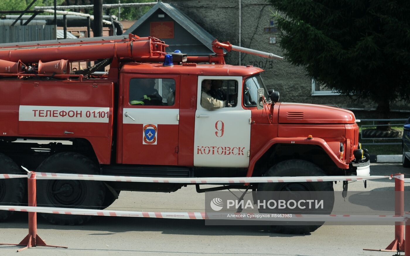 Последствия взрыва на пороховом заводе в Тамбовской области