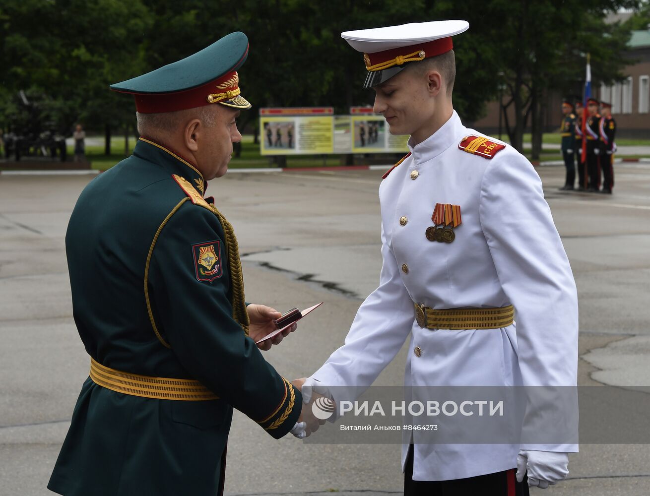 Выпуск в Уссурийском суворовском военном училище