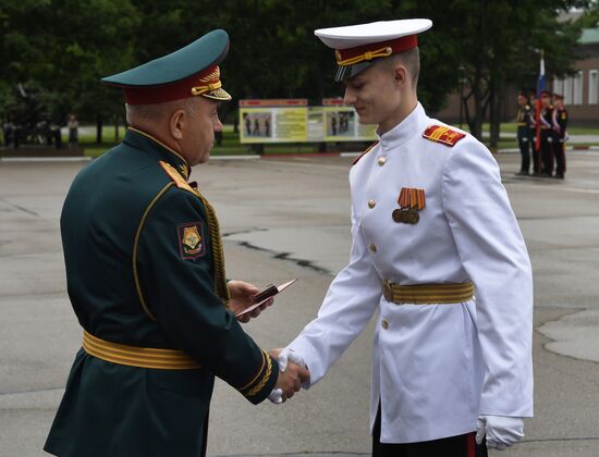 Выпуск в Уссурийском суворовском военном училище