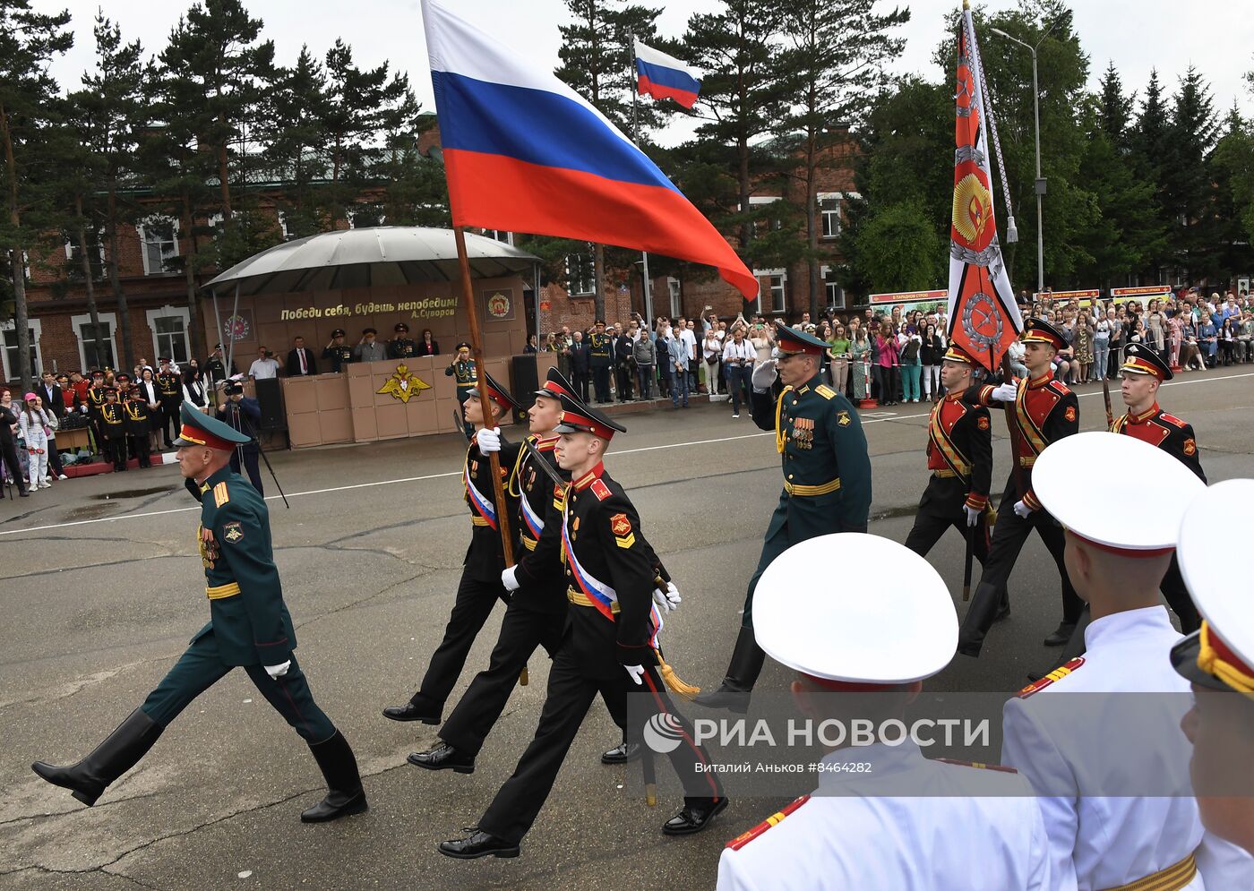 Выпуск в Уссурийском суворовском военном училище