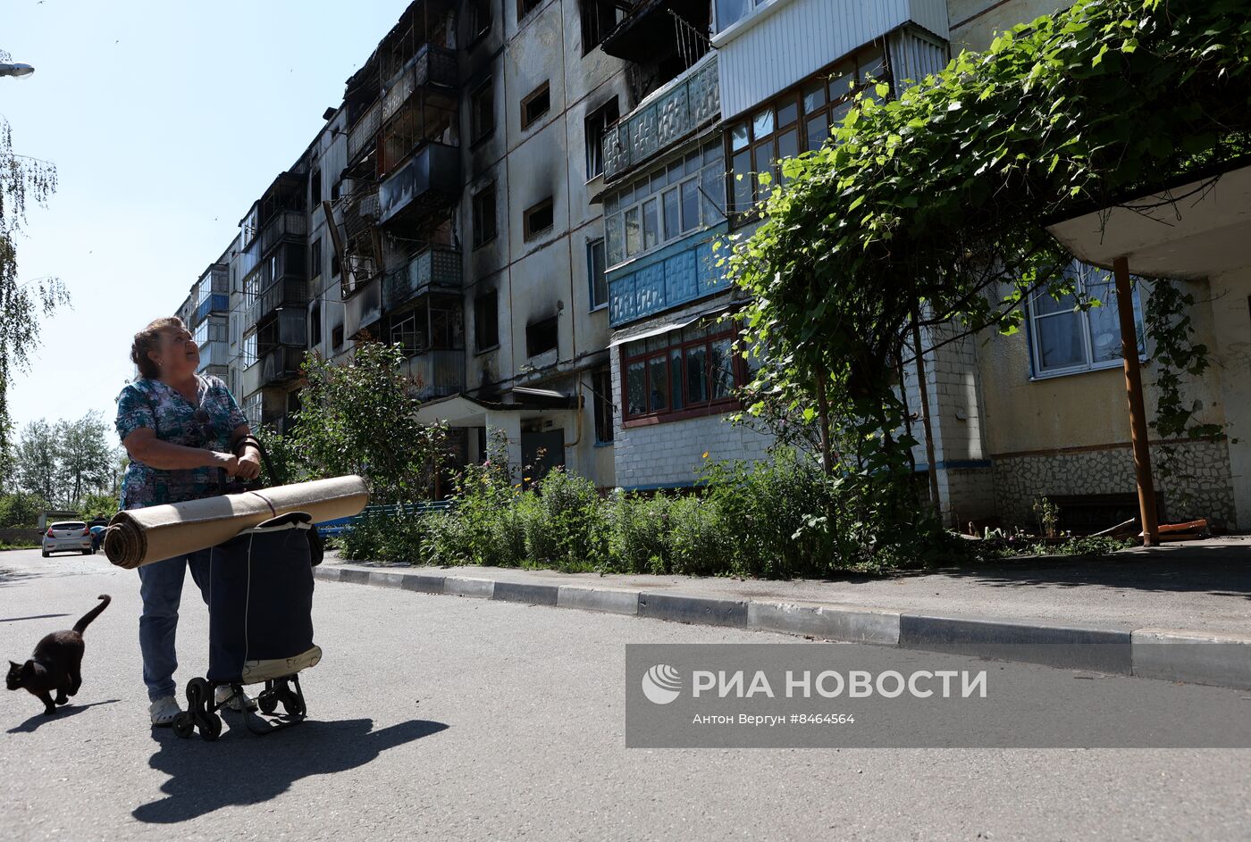 Последствия обстрелов в Белгородской области