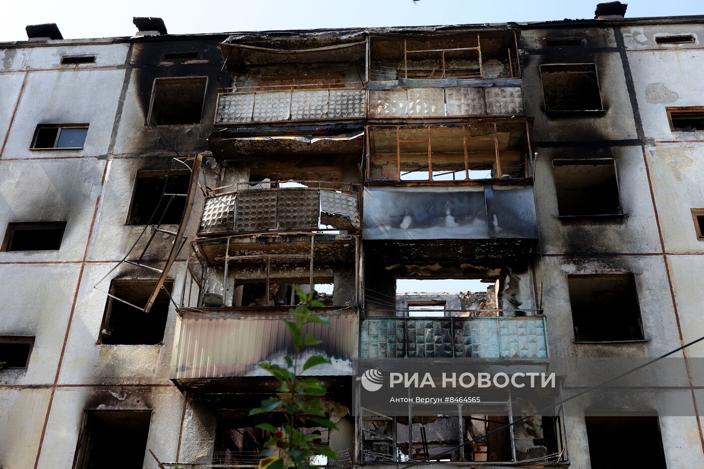 Последствия обстрелов в Белгородской области