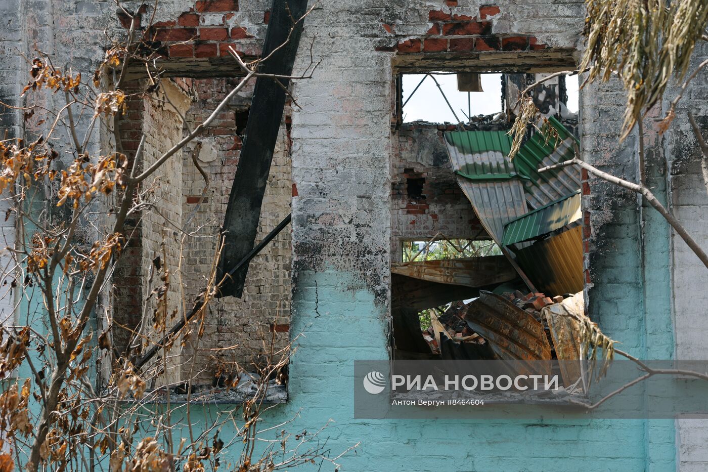 Последствия обстрелов в Белгородской области