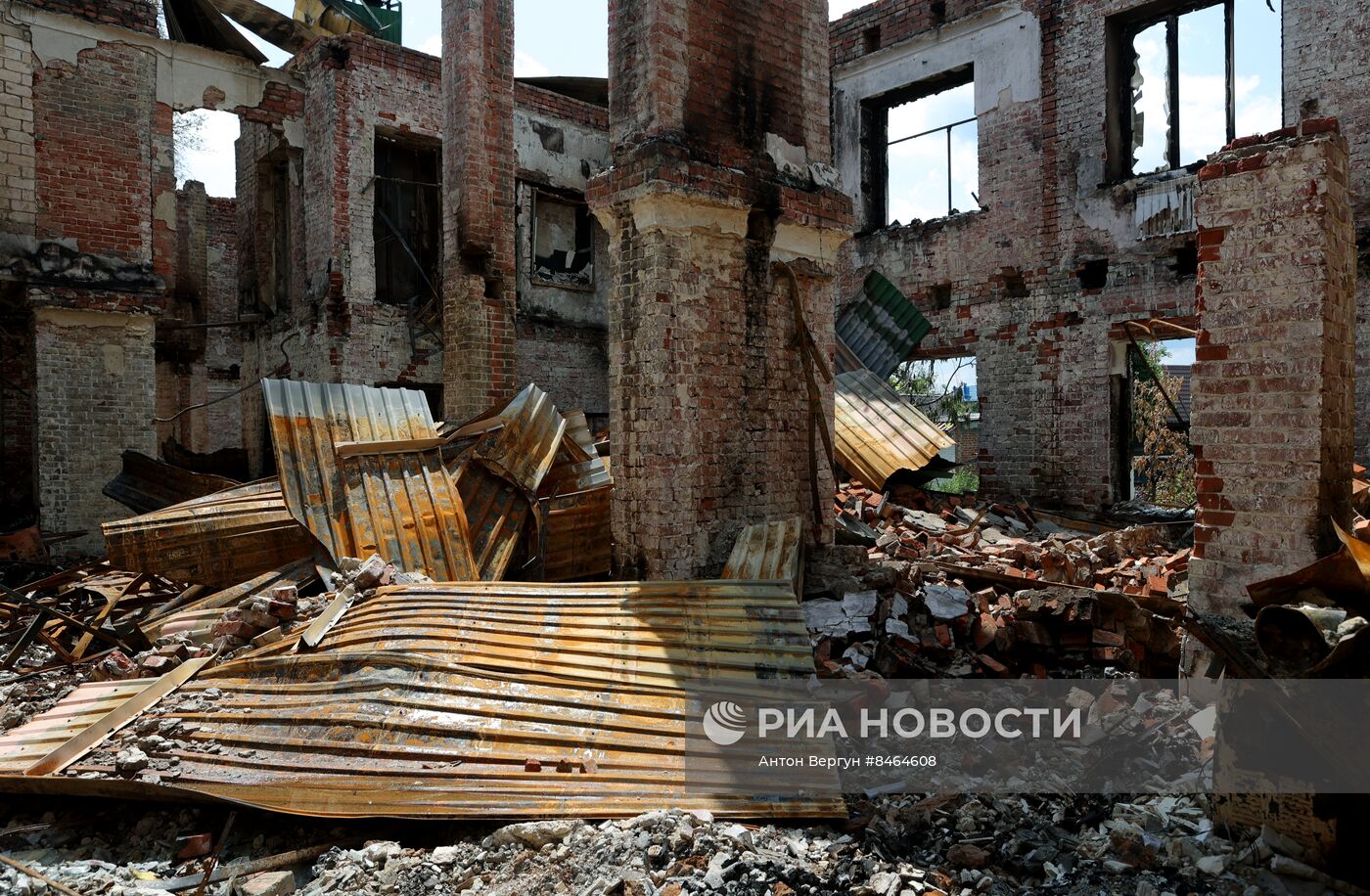 Последствия обстрелов в Белгородской области