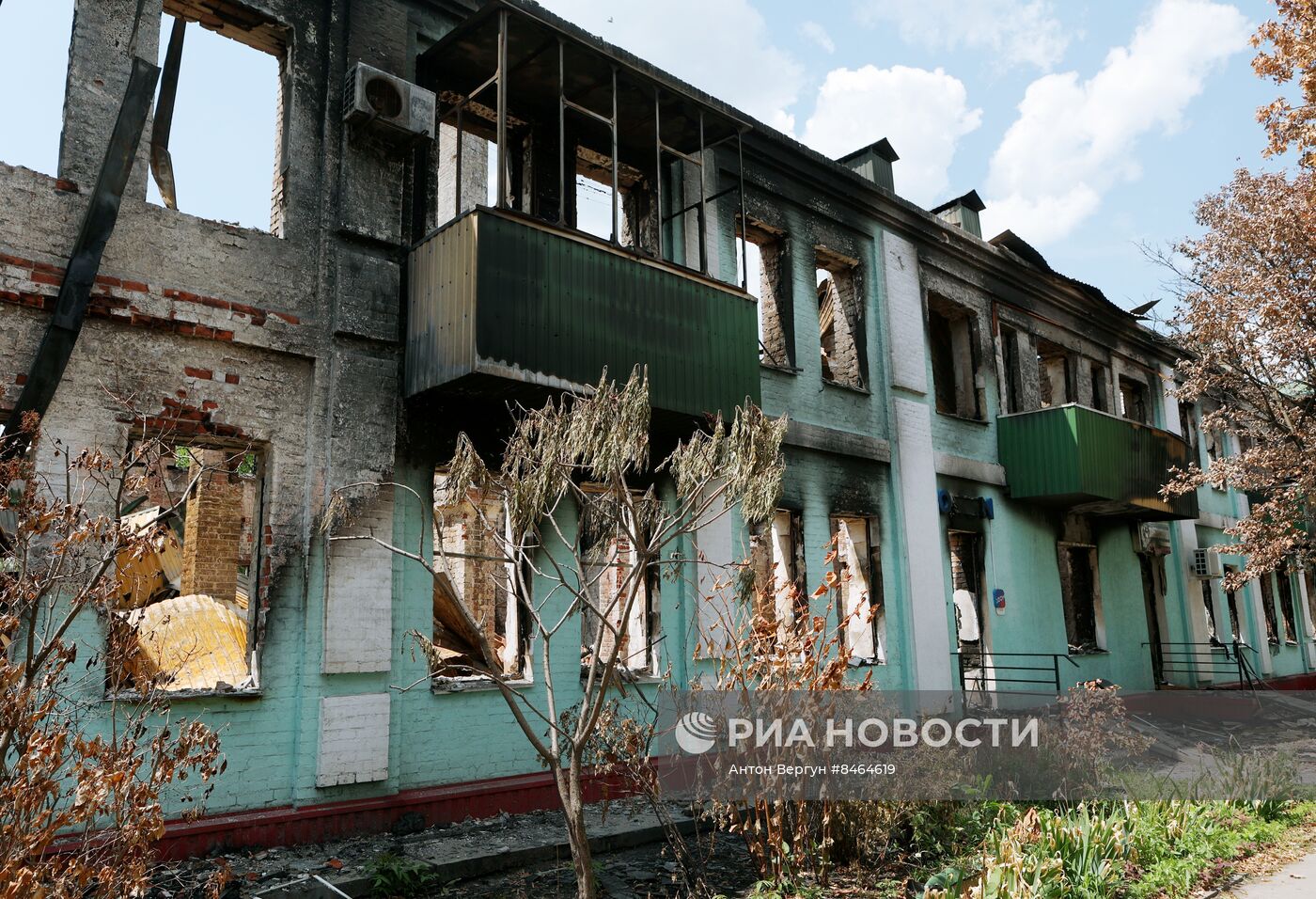 Последствия обстрелов в Белгородской области