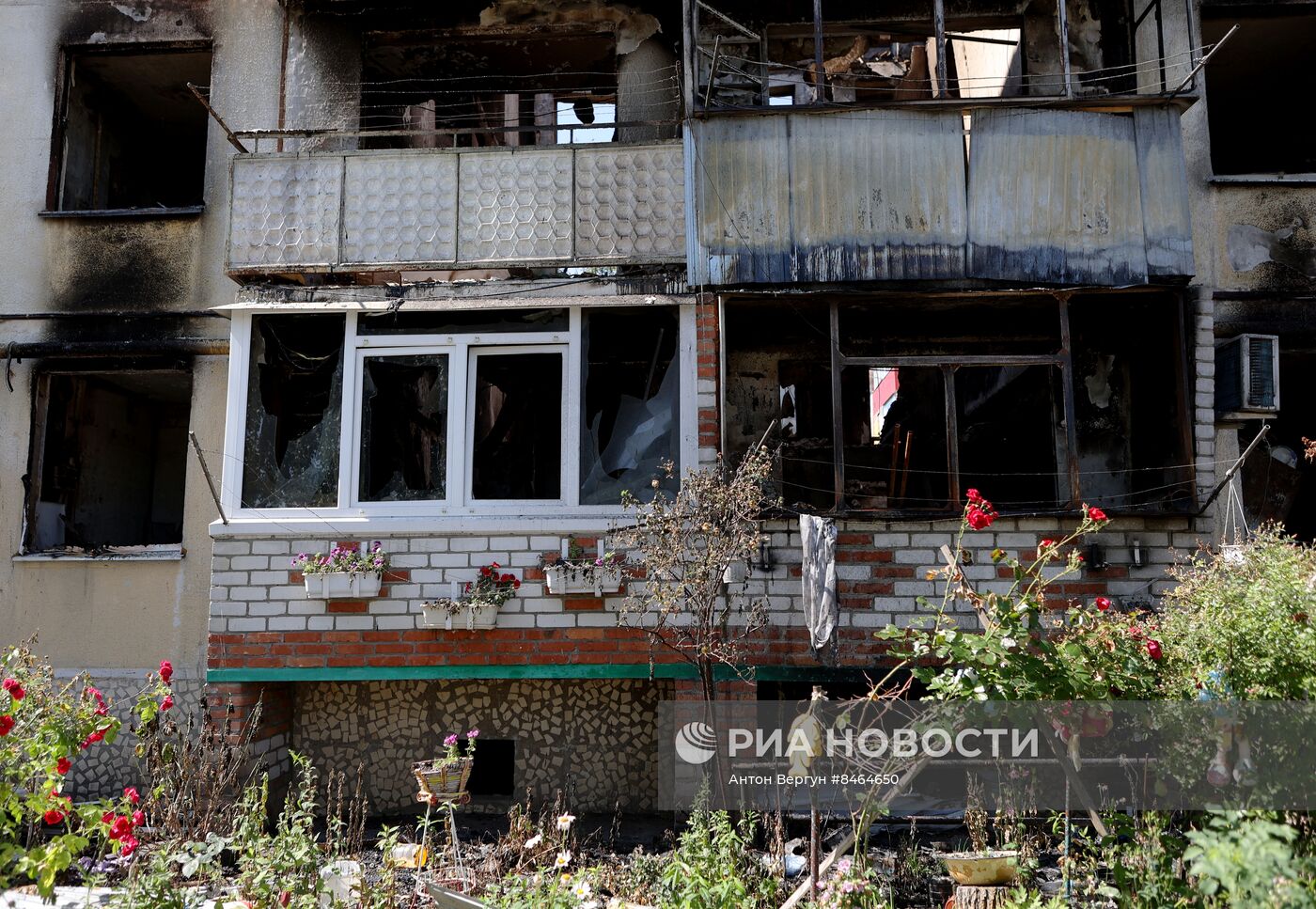 Последствия обстрелов в Белгородской области