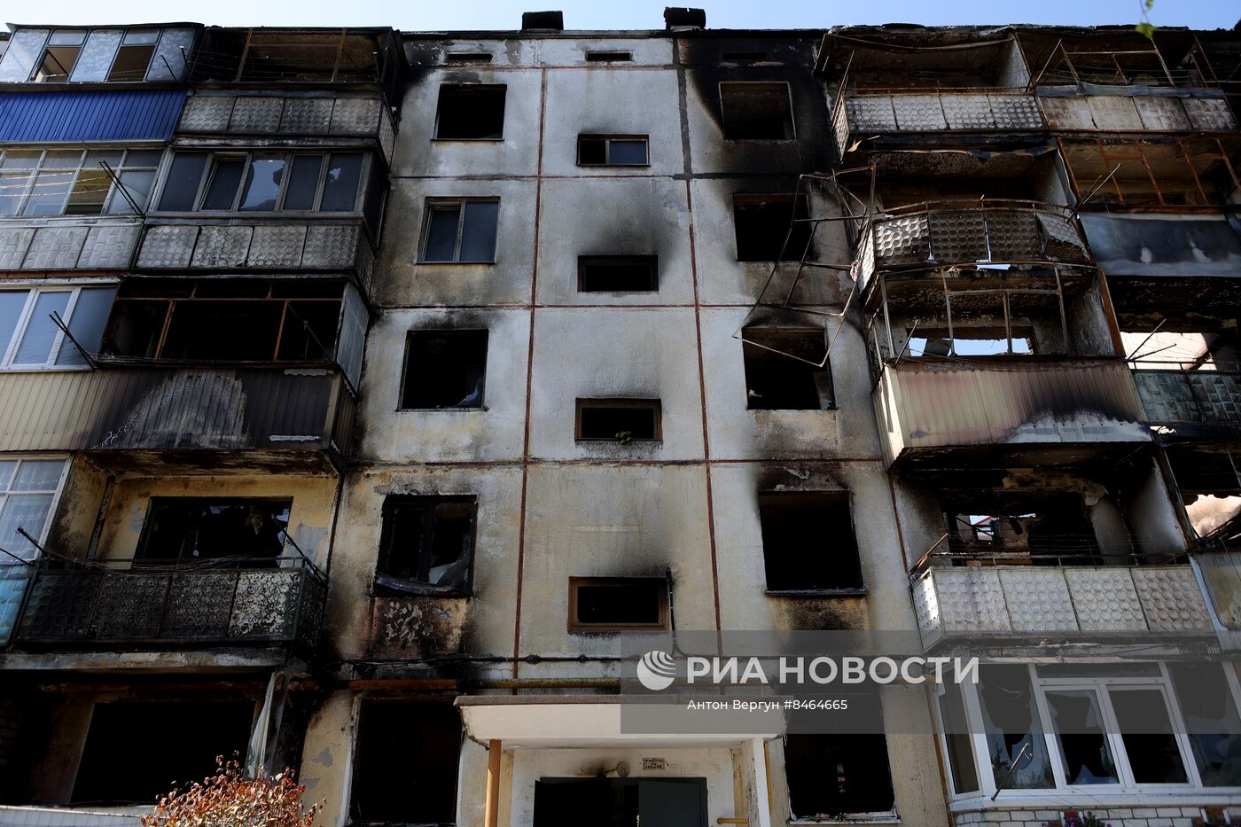 Последствия обстрелов в Белгородской области