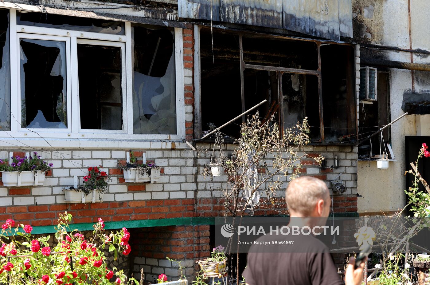 Последствия обстрелов в Белгородской области