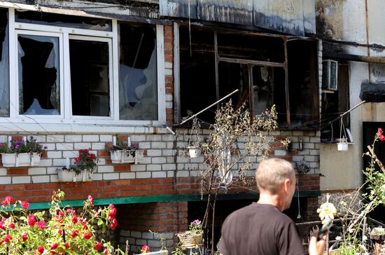 Последствия обстрелов в Белгородской области