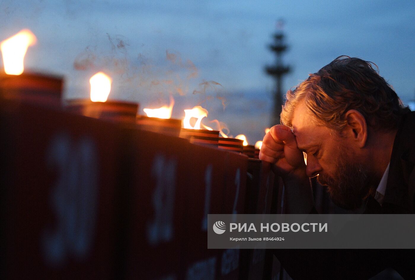 Акции "Линия памяти" и "Вахта памяти. Вечный огонь", приуроченные ко Дню памяти и скорби