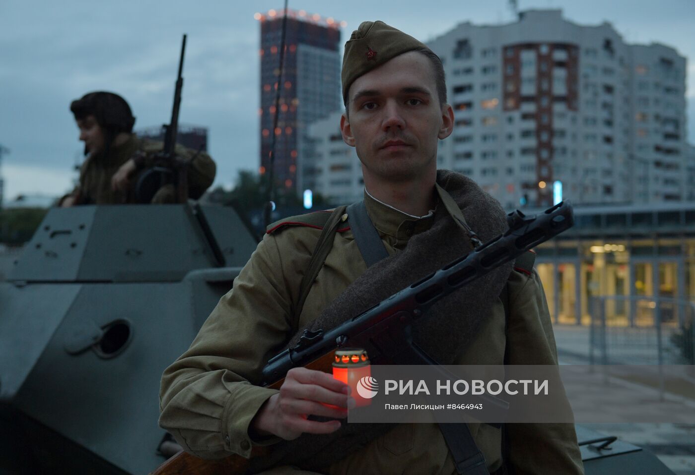 Акции "Линия памяти" и "Вахта памяти. Вечный огонь", приуроченные ко Дню памяти и скорби