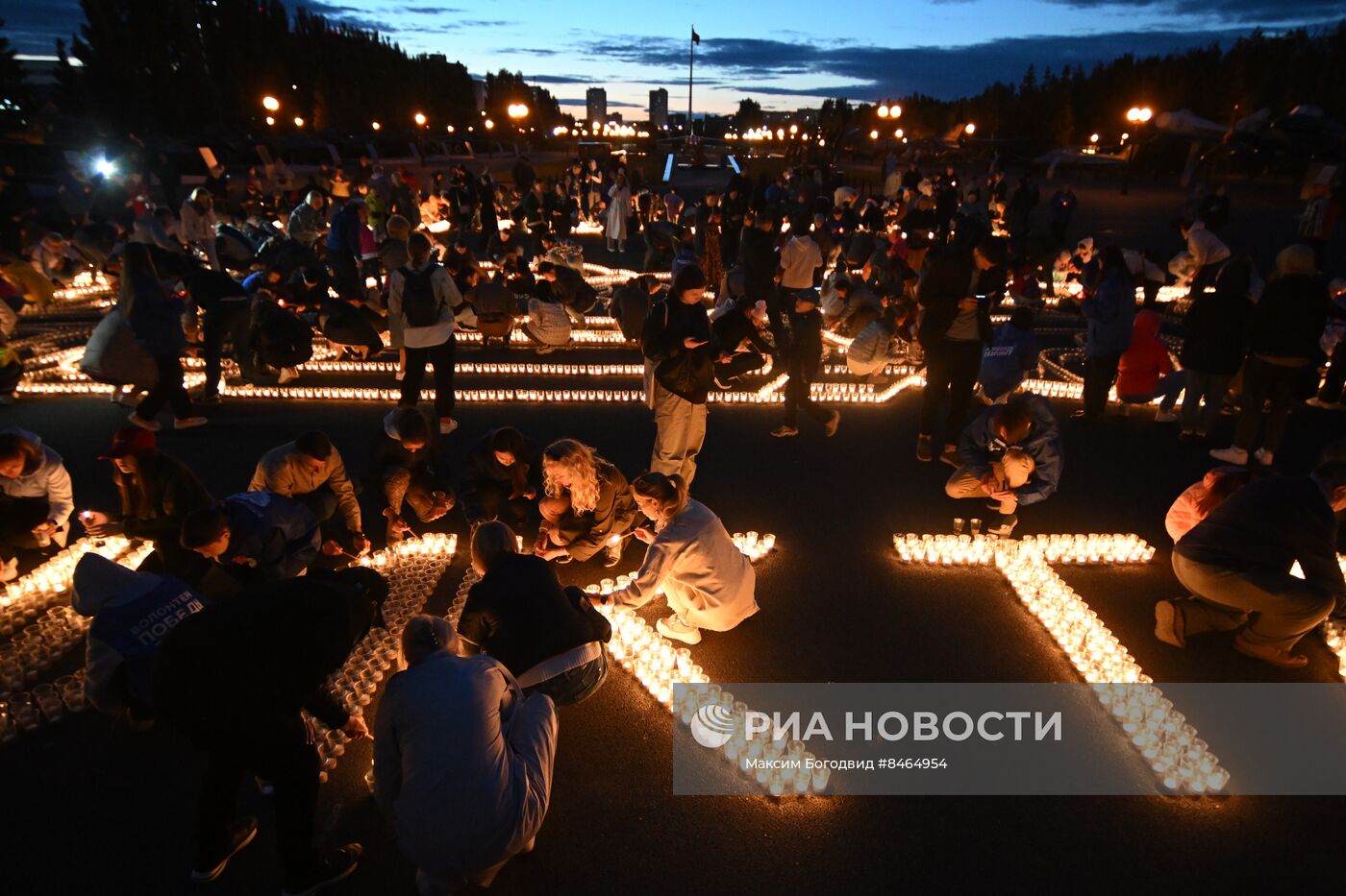 Акции "Линия памяти" и "Вахта памяти. Вечный огонь", приуроченные ко Дню памяти и скорби