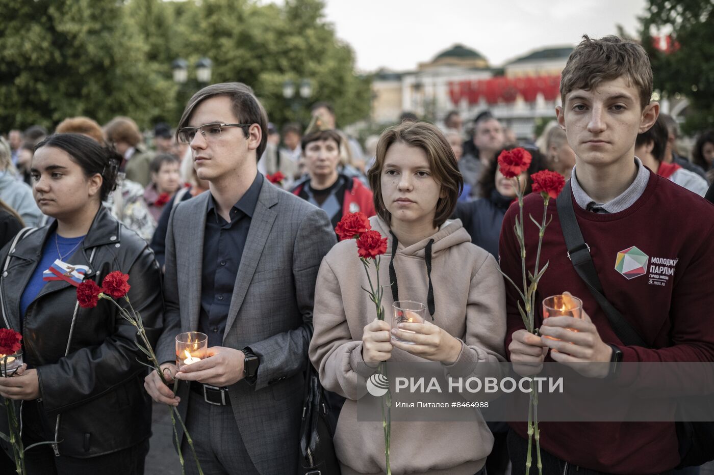 Акции "Линия памяти" и "Вахта памяти. Вечный огонь", приуроченные ко Дню памяти и скорби