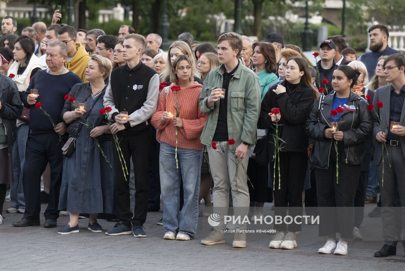 Акции "Линия памяти" и "Вахта памяти. Вечный огонь", приуроченные ко Дню памяти и скорби