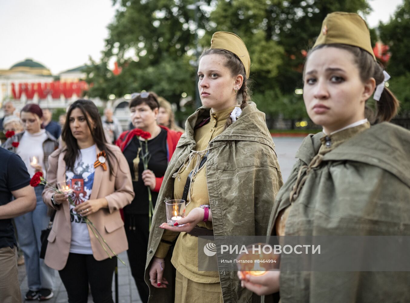 Акции "Линия памяти" и "Вахта памяти. Вечный огонь", приуроченные ко Дню памяти и скорби