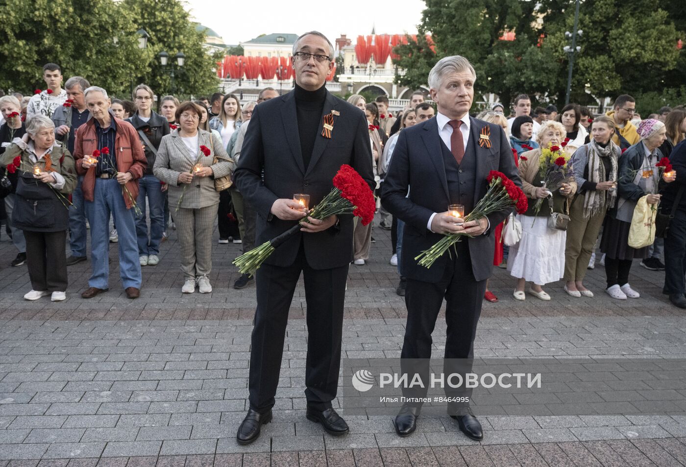 Акции "Линия памяти" и "Вахта памяти. Вечный огонь", приуроченные ко Дню памяти и скорби