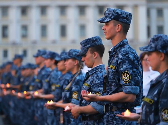 Акция "Свеча памяти" в России