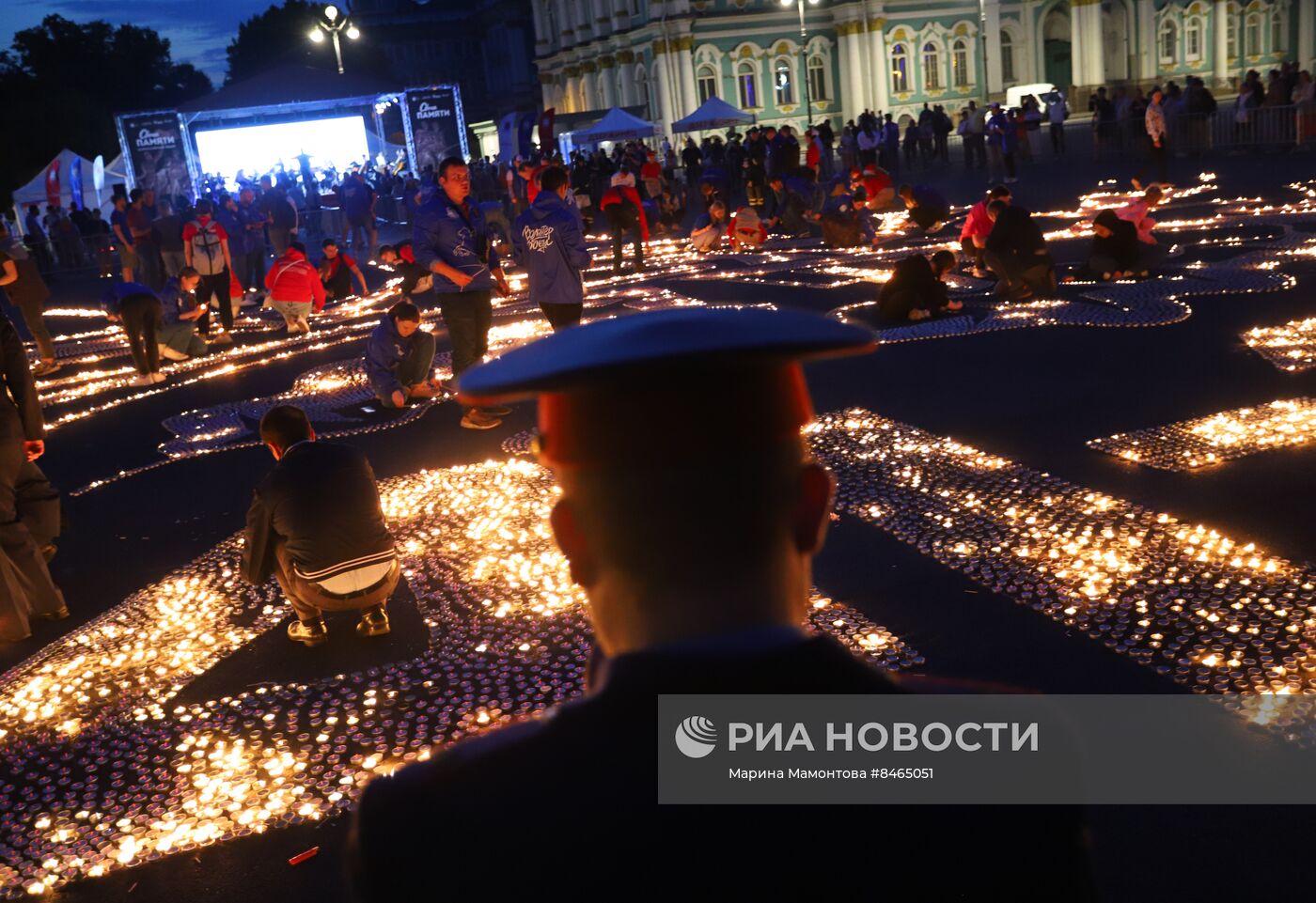 Акция "Свеча памяти" в России