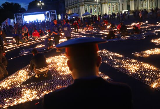 Акция "Свеча памяти" в России