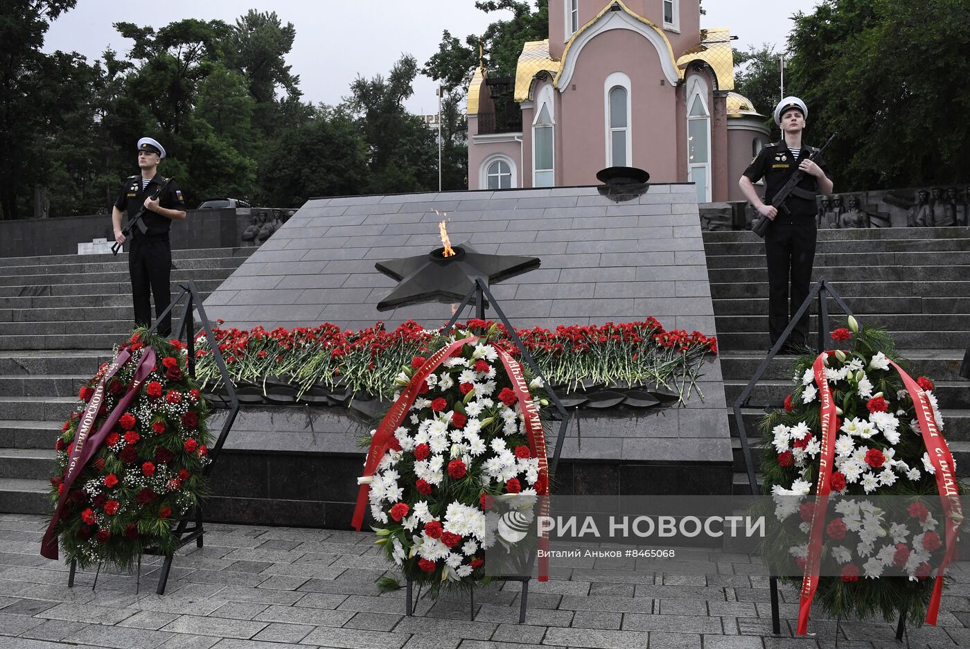 Акции "Линия памяти" и "Вахта памяти. Вечный огонь", приуроченные ко Дню памяти и скорби